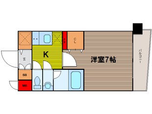 セイワパレス梅田茶屋町の物件間取画像